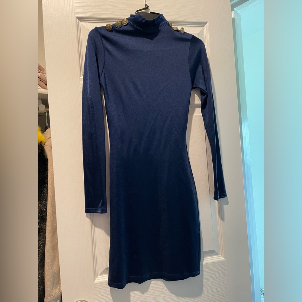 Navy Blue bodycon Dress